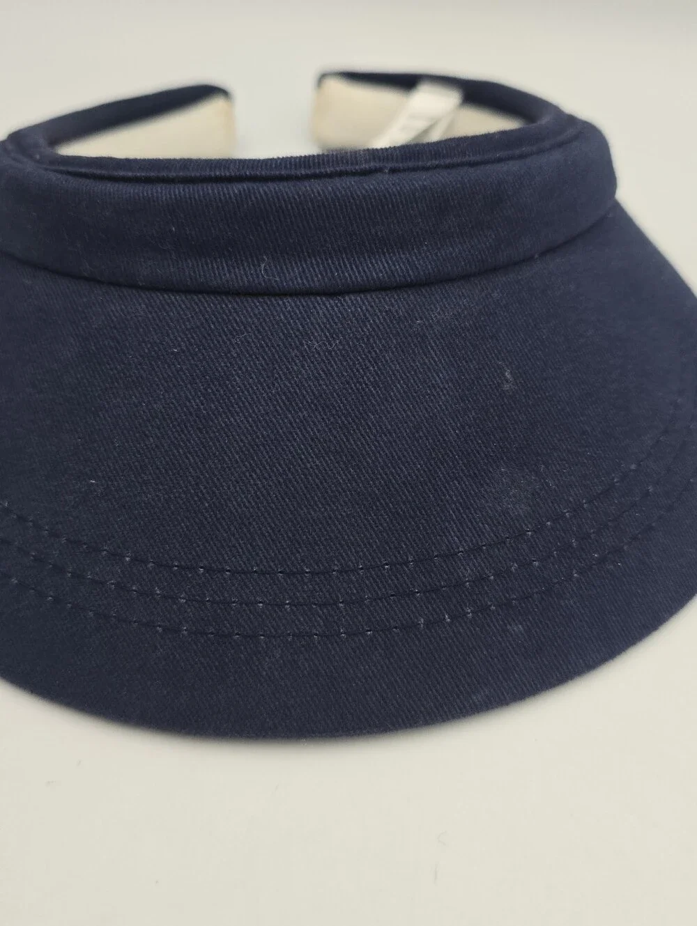 Women's Unbranded Navy Blue Cotton Golf Sun Visor